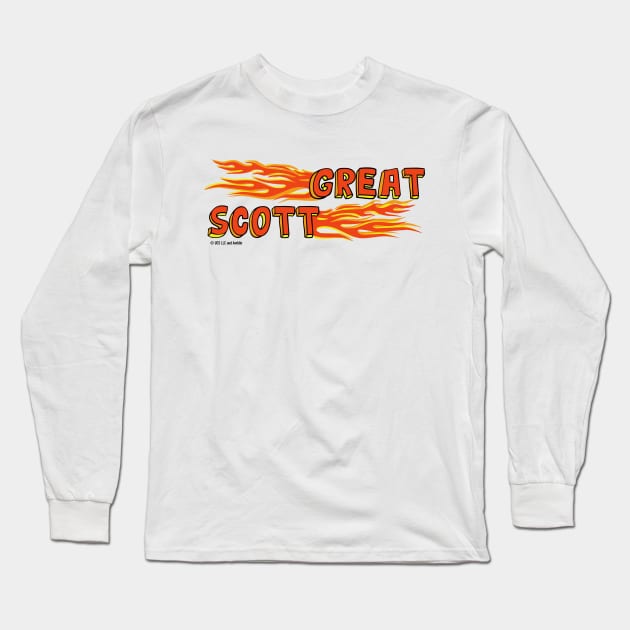 Great Scott Back to The Future Long Sleeve T-Shirt by epiclovedesigns